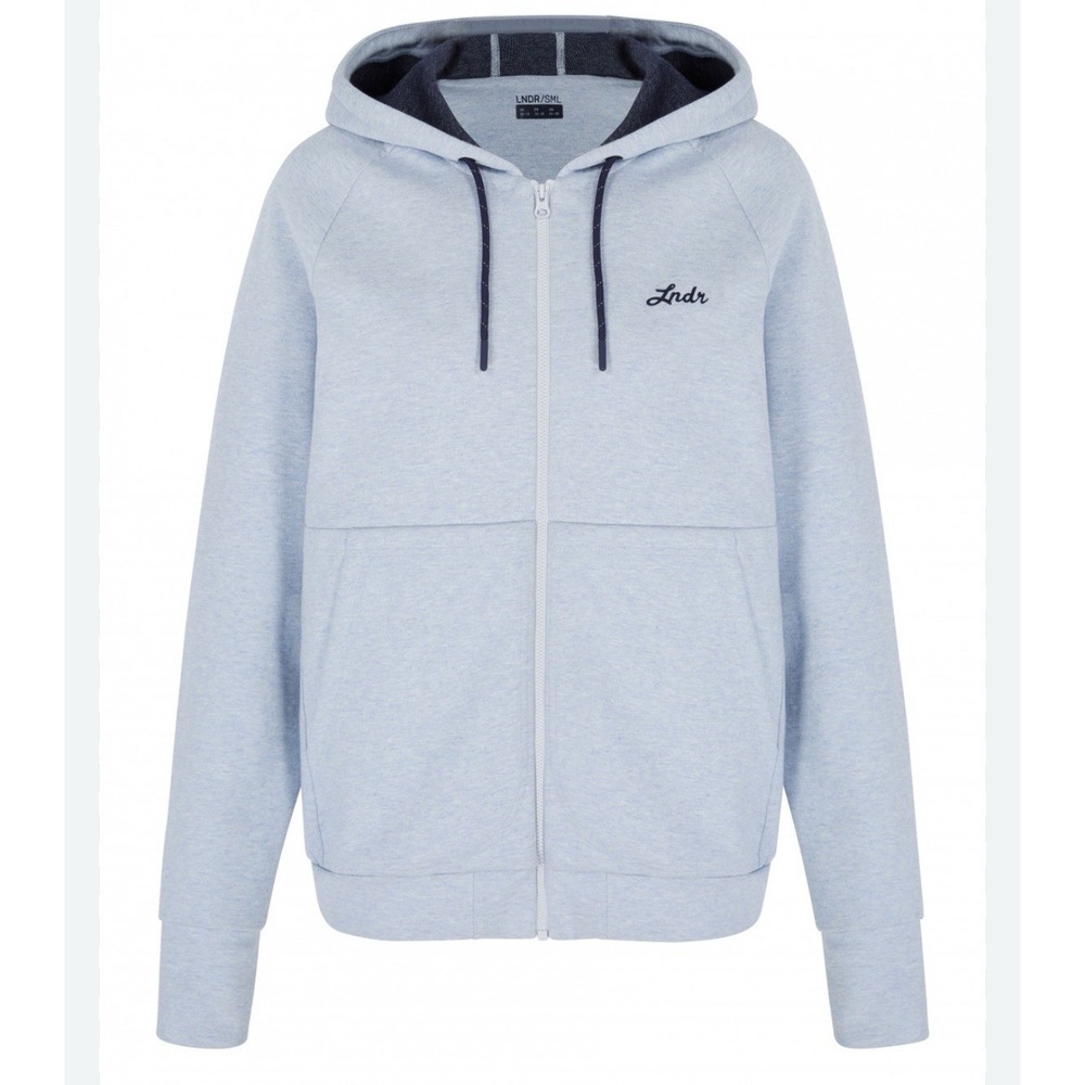 LNDR Synergy Hoodie - Light Blue Marl Size Small ✨READ✨